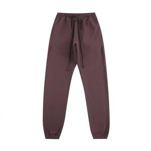 Women's Solid Color <b>Harem</b> Pants Straight Mid Waist Drawstring Closure Regular Fit Full Length Knitted Casual Winter Wear - Product Image 5