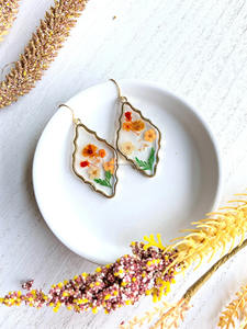 Pendientes de Resina Hechos a Mano con Diseño Transparente, Modelo de Moda, Regalo de Boda, la Mejor Calidad - Product Image 3