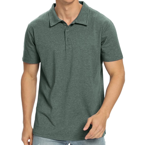 Merino <b>Wool</b> Stripe Regular Business Work Custom Office Casual Wear Polo T <b>Shirts</b> For MenMen Polo T-<b>Shirts</b> Sleeve Breathable - Product Image 1