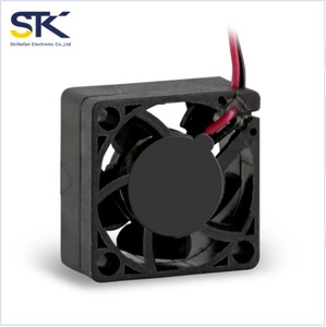 Ventilateur industriel miniature à flux axial haute vitesse STK SFA1708 17*17*8mm DC, roulement à billes PWM, plastique, étanche IP68, électrique - Product Image 1