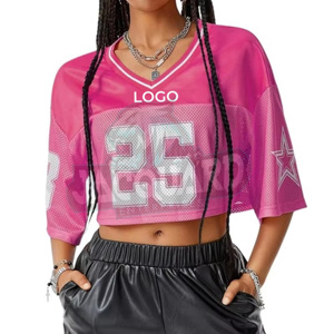 Camiseta de malla extragrande de primera calidad para hombre, ropa de calle, hip hop, transpirable, top de verano - Product Image 4