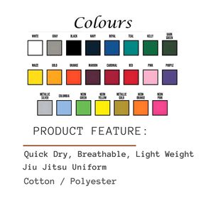 Kimono de Jiu-Jitsu Premium, Tenue de BJJ, Uniforme de Karaté – Combinaison de Karaté 100% Coton Lourd pour Entraînement et Compétition avec Logo Personnalisé - Product Image 3