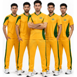 Ensemble d'uniformes de cricket de qualité supérieure pour hommes, maillot et pantalon de sport pour matchs d'équipe, vêtements de sport professionnels pour la compétition - Product Image 3