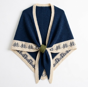 Winter Chunky Knitted Women <b>Poncho</b> Lady Pashmina Girls Shawls - Product Image 1
