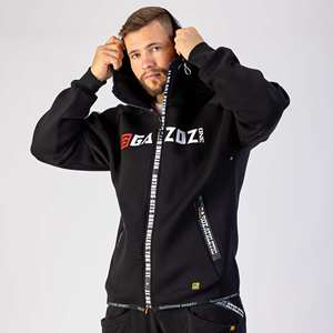 Envío Gratis Sudadera con Capucha Extra Grande para Hombre, Diseño de Estrella y Cruz Desgastada, Color Negro, Talla M, 2026 - Product Image 6