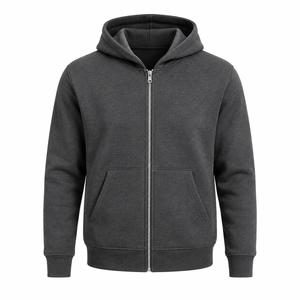 Custom <b>Mens</b> <b>Zip</b> <b>Up</b> Hoodie <b>Fleece</b> Sweatshirt Long Sleeve Drawstring Hood Front Pockets Casual Sportswear Streetwear Winter Wears - Product Image 6