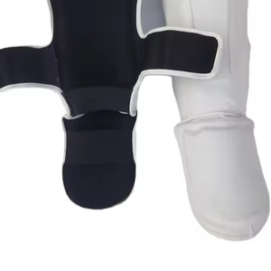 Protections Confortables pour les Mollets, Tissu Élastique, Protège-Pieds Rembourrés, Protège-Tibias de Karaté et MMA, Vente en Gros, Tibiades Durables - Product Image 3