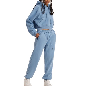 Gran oferta 2025, conjunto de dos piezas de manga larga de Color sólido para mujer, Tops informales de alta calidad, decoración con patrón de botones para chándal - Product Image 1