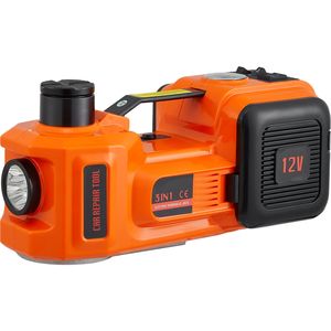 Gato hidráulico eléctrico portátil de 5 toneladas/11023 libras con bomba inflable integrada y luz LED para coches - Categoría de productos: Gatos para coches - Product Image 6