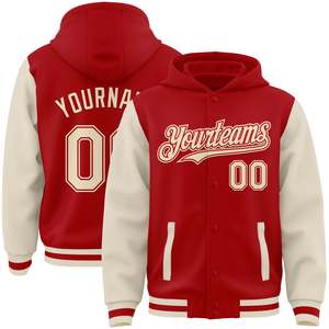 เสื้อแจ็คเก็ต Letterman แบบกำหนดเอง พรีเมียมสำหรับทีม ปักโลโก้ แขนเสื้อแบบถัก รับผลิตแบบ OEM ODM ขายส่งจากโรงงาน - Product Image 1