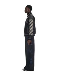 Custom Varsity <b>Baseball</b> <b>Jacket</b> | OEM College Style Letterman Varsity <b>Jacket</b> Snap Button Closure and Ribbed Cuffs <b>for</b> Teamwear - Product Image 4