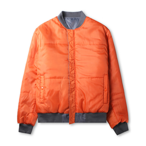 OEM Private Label Streetwear Supplier Lightweight Quilt Lined Windbreaker for <b>Men</b> Low MOQ College Wear Coat Zip Up Bomber <b>Jacket</b> - Product Image 6