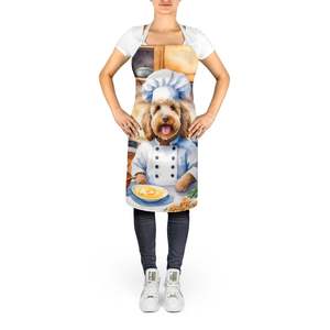 Labradoodle the Chef Unisex Adult <b>Apron</b> Multicolor Large Size for Kitchen Serving for <b>Cooking</b> Baking Gardening Crafts - Product Image 2