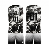 Seragam Tim Flag Football 7v7 Custom Jersey Kompresi Tanpa Lengan untuk Remaja Grosir