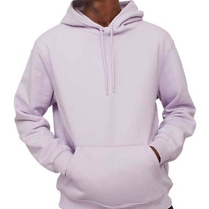 Sweat-shirts à capuche pour hommes de haute qualité en polyester/coton, coupe classique, couleur unie, broderie 3D, impression sérigraphique, personnalisable - Product Image 1