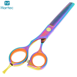 Durable Stainless Steel New Trendy Customized Made 5.5 Inches Classic Design <b>Hair</b> <b>Thinning</b> <b>Scissors</b> <b>For</b> Barber & Salon Use - Product Image 3