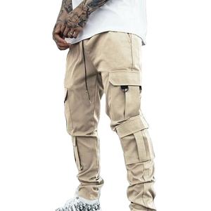 Pantalon long Cargo Running Wear 6 Poches Zipper Pant Vente chaude Personnaliser Marque Pas Cher Prix Bas quantité minimale de commande À La Mode Confortable - Product Image 4