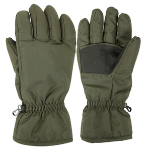 Gants de moto imperméables pour l'hiver, unisexes, pour les sports de plein air, doublure thermique douce, coque extérieure coupe-vent en polyester et coton - Product Image 1