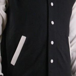 Blouson universitaire unisexe en laine anti-rides, qualité supérieure, style décontracté, dernier design, vente chaude, patchwork sur mesure, col montant - Product Image 6