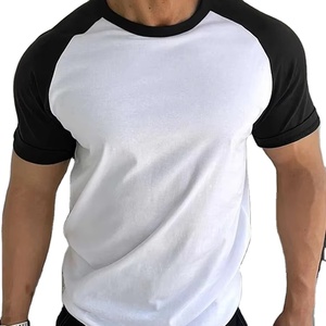 Camisetas para hombre 2025 Nuevo producto Estilo retro Camiseta de manga corta desgastada para hombre Estampado suelto de algodón personalizado - Product Image 1