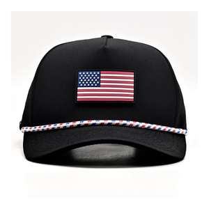 หมวกกอล์ฟปรับได้5แผงแบบพรีเมี่ยมพร้อมหมวกเบสบอลเชือกด้านหน้าปักแบบกำหนดเองเหมาะสำหรับชุดกีฬาและการมองเห็นแบรนด์ - Product Image 2