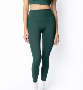 Conjunto de Leggings de Yoga de Cintura Alta para Mujer, Suaves, de Secado Rápido, Elásticos, Personalizados, Pantalones Deportivos, Ropa Casual para Gimnasio - Product Image 3