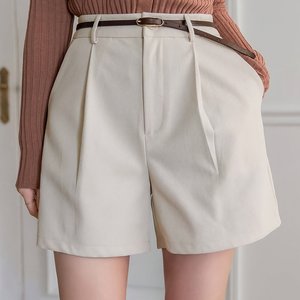 Nouveau design – Short décontracté taille mi-haute pour femme, 100 % coton, style urbain, tendance, sportif et écologique - Product Image 1