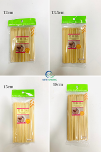 ปฏักไม้ไผ่ย่าง100% เป็นมิตรต่อสิ่งแวดล้อมไม้บาร์บีคิวคุณภาพจากเวียดนามสำหรับงานเลี้ยง - Product Image 6