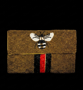 Bolso de Mano de Noche con Cuentas Hecho a Mano, Bolso de Fiesta Bordado para Boda, Elegante Accesorio de Moda Étnica para Mujer - Product Image 6