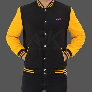 Low Price Best Quality Men Varsity Winter Jacket Casual Wear Outdoor Use Men Varsity Jacket - Product Image 3