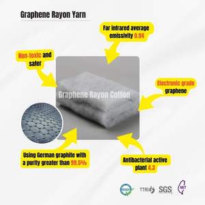Fil de rayonne 40's exclusif mondial, écologique, antibactérien, au graphène, à motif brut, pour le tricot, le tissage et la couture - Product Image 6
