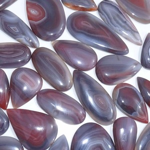 Material de ágata auténtica de Botsuana con diseño único para la elaboración de joyas con alambre y proyectos de artesanía en venta - Product Image 3