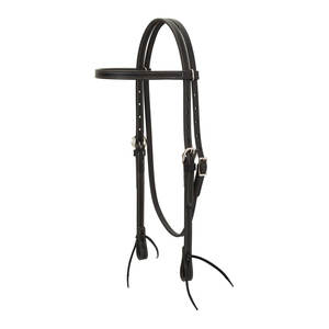 Têtière en cuir haut de gamme, artisanale, pour chevaux de style western, durable, personnalisable en couleur et taille, pour l'équitation, le ranch, la randonnée et l'entraînement. - Product Image 1