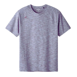 Camiseta de Manga Corta para Hombre, Color Rosa Coral Sólido, Cuello Redondo, 100% Algodón Jersey, Corte Regular, Estilo Casual - Product Image 4