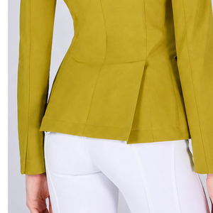 Dark Green Equestrian <b>Jacket</b> for <b>Women</b> Tailored Riding Blazer Stylish Horse Riding Competition Coat Custom OEM Wholesale Apparel - Product Image 6