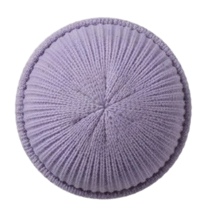 Gorro de Punto Acanalado de Mezcla de Lana Merino, Unisex, Suave, Antipicazón, Cálido para Invierno, Estilo Pescador Docker, con Parches de Cuero Personalizados, Venta al por Mayor - Product Image 4
