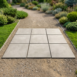 Vistaar Rustic Cement 60x60cm Anti Slip 20mm Thick Porcelain Outdoor Tiles Heavy Duty Commercial <b>Flooring</b> Farmhouse Bathroom - Product Image 4