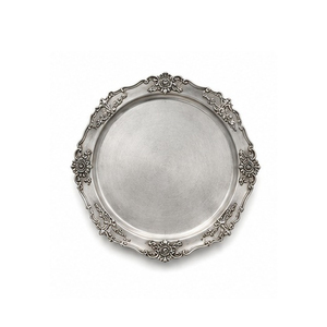 Assiette décorative ronde en cuivre, style vintage, polie, faite à la main, en métal, design solide, pour cadeaux - Product Image 6