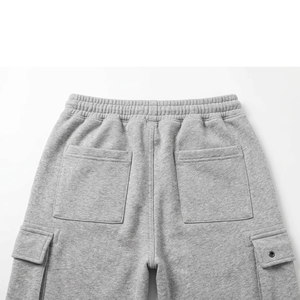 Men's Casual <b>Trouser</b> <b>Elastic</b> Waist Polyester/Cotton Customized Baggy <b>Trousers</b> Loose Fit Casual Pants - Product Image 5