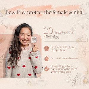 Khăn lau vệ sinh phụ nữ: Bọc riêng, cân bằng pH, an toàn cho da, lý tưởng cho việc chăm sóc hàng ngày, du lịch, thương hiệu tùy chỉnh có sẵn - Product Image 3