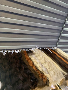 ผมต่อแบบมนุษย์ผมลอนพิเศษ #14แบบเป็นลอนคุณภาพระดับพรีเมียมขายส่งจากโรงงานในเวียดนาม - Product Image 6