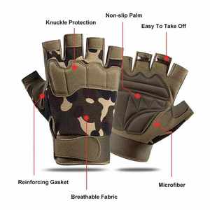 Professional Gym <b>Weight</b> Lifting <b>Gloves</b> – Anti-Slip Workout <b>Gloves</b> with Breathable Fabric for Men Women Fitness - Product Image 4