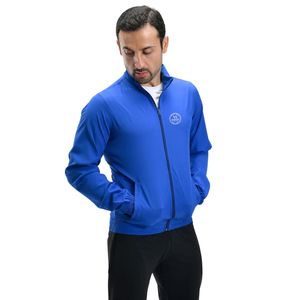Chaqueta Deportiva Ligera, Cortavientos con Cierre para Entrenamiento Atlético, Ropa Deportiva para Hombre y Mujer, Fitness al Aire Libre, Azul Rey - Product Image 1