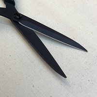 Ciseaux de couture professionnels en acier inoxydable de 6 pouces - Logo personnalisé SP60 Lame de qualité supérieure Poignée souple en nylon Confort ergonomique