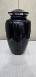 Urna Funeraria de Aluminio Azul Negro Espejo, Acabado de Alta Calidad, Estilo Americano, 220 Pulgadas Cúbicas, Diseños Personalizables - Product Image 4