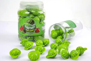 Watermelon Fruity Gummy <b>Candy</b> with Jam Inside-round Ball Box Packaging Sweet Taste DAI LONG Brand Best Quality - Product Image 3