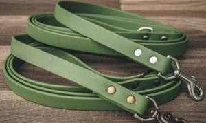 Correa para Perro Impermeable Verde Oliva - Correa para Mascotas - Product Image 2