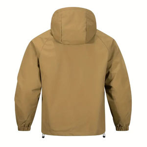 Chaqueta Cortavientos Acolchada con Capucha para Hombre, Impermeable, Resistente al Viento, Transpirable, de Secado Rápido, Anti-UV, Reversible, Servicio OEM, Tela de Lona - Product Image 6