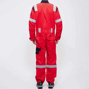 Wholesale <b>Waterproof</b> Breathable <b>Work</b> Wear Uniform Safety Coverall Unisex Latest Style Long Sleeve High Visibility - Product Image 2