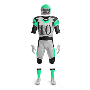 Uniformes de Fútbol Americano Sublimados Personalizados al por Mayor, Uniformes Deportivos Transpirables para Equipos - Product Image 5